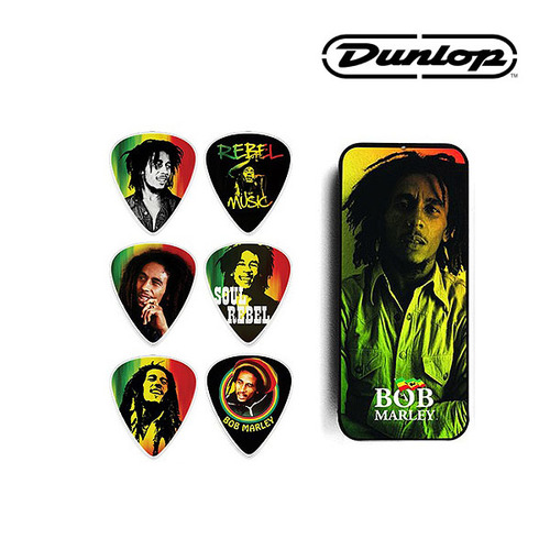 BOBT01M Bob Marley Collectible Pick Tin