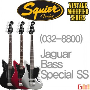 (지엠뮤직_베이스기타)Squier VINT Mod Jaguar SPLSS (032-8800) 스콰이어 재규어 Modified Jaguar Bass