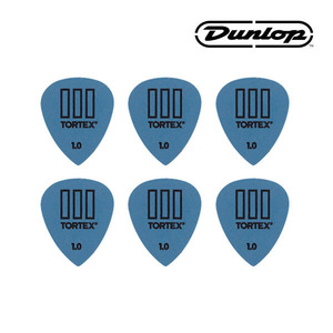 던롭 피크 기타피크 톨텍스3 스탠다드 1.00mm 462R1.0 (세트 6) New Tortex3 STD Dunlop Pick