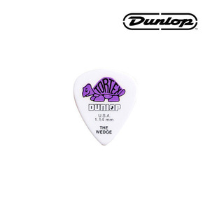 던롭 피크 기타피크 웨지 바이올렛 1.14mm 424R1.14 Wedge Violet Dunlop Pick