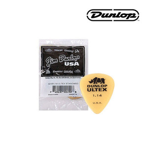던롭 피크 기타피크 울텍스 스탠다드 1.14mm 421R1.14 (봉지 72) ULTEX STD Dunlop Pick