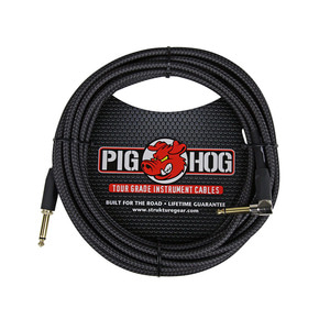 기타 케이블 전용 BLACK WOVEN 6m Cable (ST+RA)