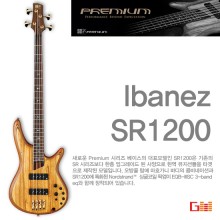 (지엠뮤직_베이스기타) Ibanez SR1200 Premium시리즈 아이바네즈 폼케이스 포함