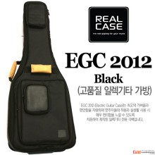 (지엠뮤직_케이스)RealCase EGC2012 Black Case 고품질 일렉기타 가방 리얼케이스 케이스