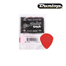 던롭 피크 기타피크 나이론 재즈2 레드 1.18mm 47R2N (봉지 24) Nylon JazzⅡ Red Dunlop Pick