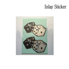 Pick Holder Dice 2 sheets/Pack (No.113) 악기 스티커