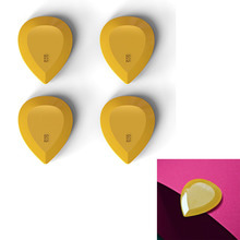 Rombo 4P Jade 기타피크 2.3mm Honey Yellow RJHY4