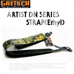 (지엠뮤직_스트랩) Artist DN Series Straps Ethyl Gretsch 그레치 기타멜방 스트랩