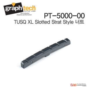 (지엠뮤직) Slotted Strat Style (PT-5000-00) Black TUSQ XL 너트 상현주