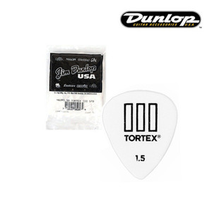 던롭 피크 기타피크 톨텍스3 스탠다드 1.50mm 462R1.50 (봉지 72) New Tortex3 STD Dunlop Pick