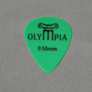 Olympia TOLTEX STANDARD 0.50mm 물방울 기타피크